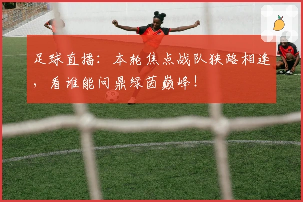 足球直播：本轮焦点战队狭路相逢，看谁能问鼎绿茵巅峰！